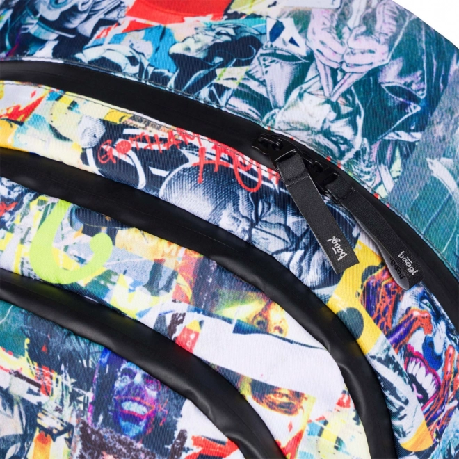 BAAGL Schoolrugzak Skate Batman Comics
