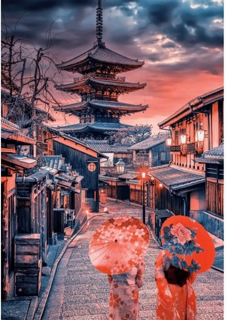 Puzzel Avond in Kyoto 500 stukjes CLEMENTONI