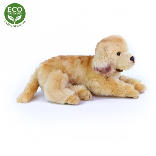 Rappa Pluchen hond gouden retriever liggend 32 cm ECO-VRIENDELIJK