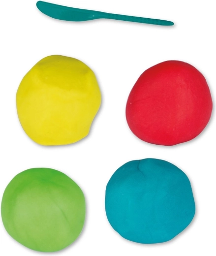 Gekleurde kleiballen