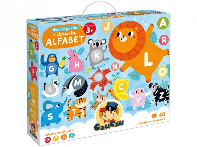CzuCzu grote puzzel met gat Alfabet
