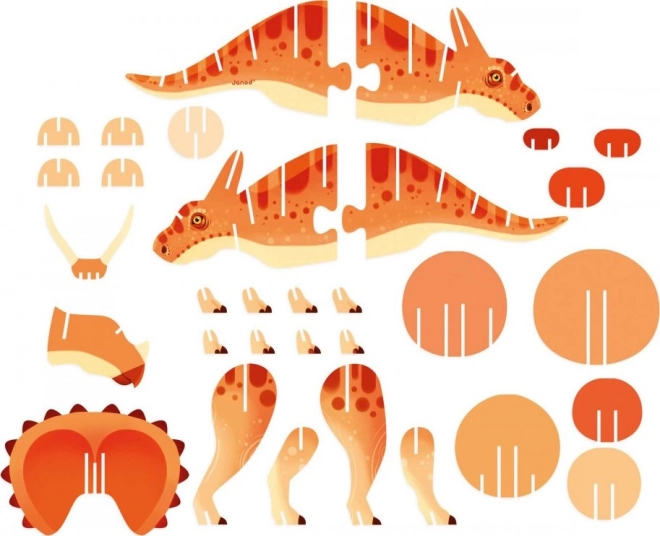 3D-puzzel Triceratops van Janod