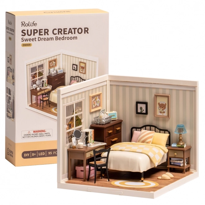 RoboTime miniatuur huisje Slaapkamer Sweet Dream
