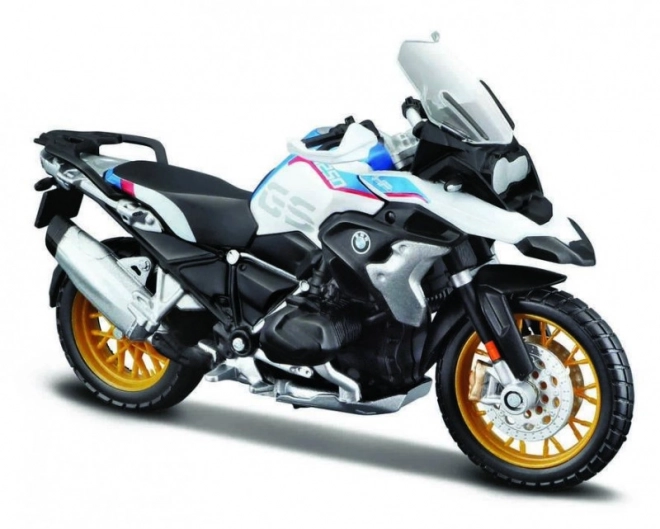 Metalen model van motorfiets BMW R 1250 GS met standaard 1/18