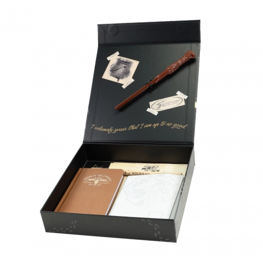 Harry Potter cadeau box Sluiperskaart – schrijversset en notitieboek