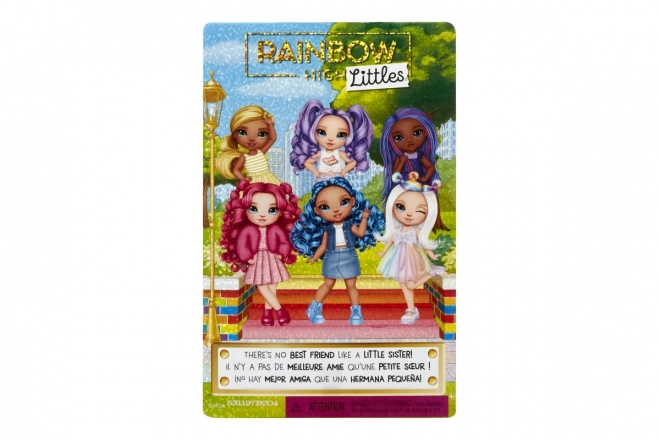 Rainbow High Kleine Zusje - Saffier (Blauw) TV