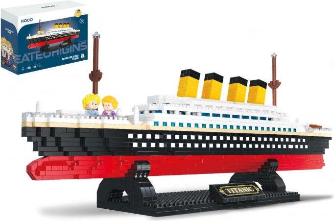 Bouwset mini KOCO Titanic, 1510 stukjes