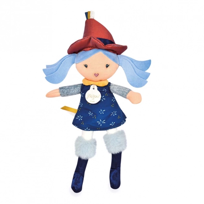 Doudou Jolijou Stoffen Poppen Heks 24 cm