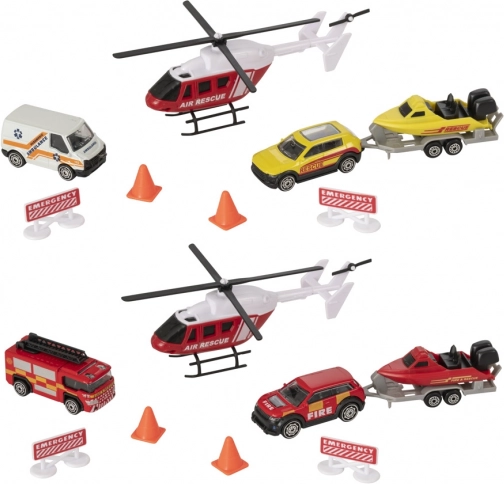 Gegoten helikopter met realistische details