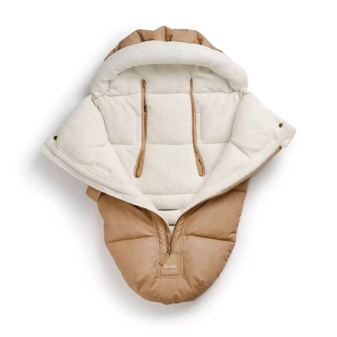 Elodie Details - Slaapzak voor de kinderwagen - Aviator Zwart – Aviator Brown