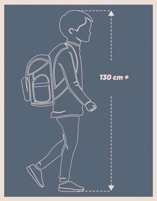 Ergonomische schoolrugzak Skate Ska