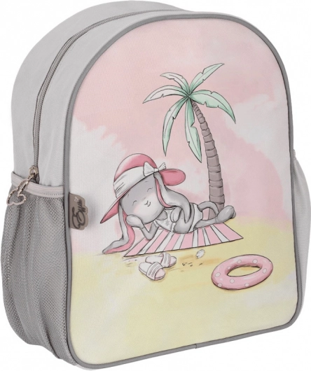 Rugzak, Effik op het strand
