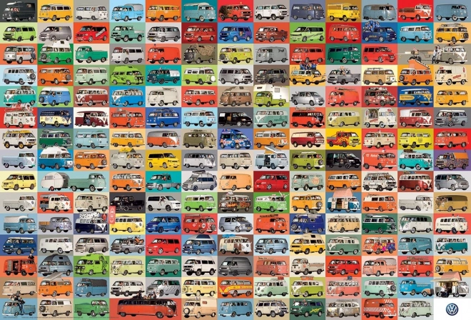 Puzzle EUROGRAPHICS VW Groovy Bus 2000 stukjes