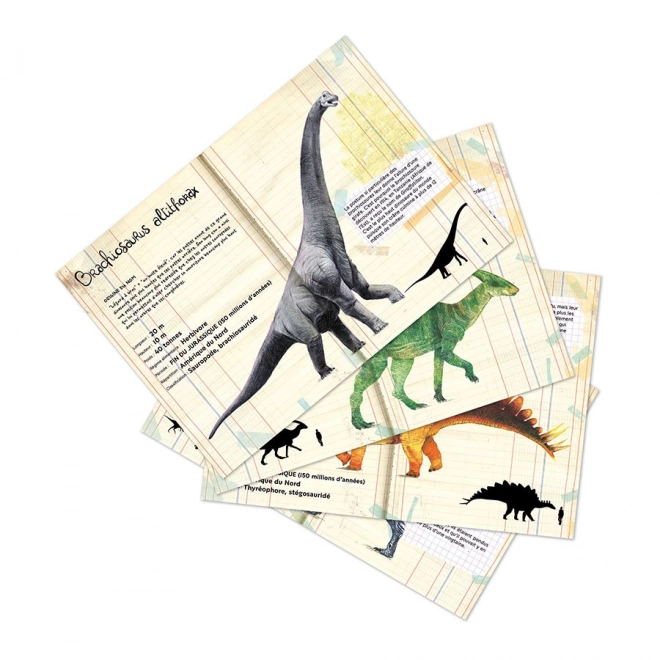 Puzzel dinosaurussen 500 stukjes