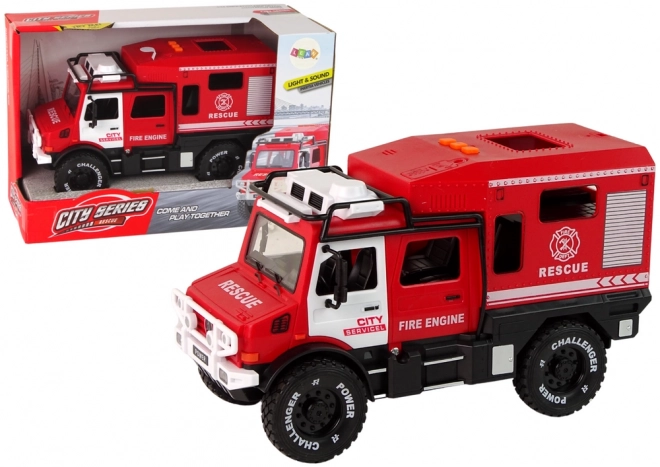 Brandweer Terreinwagen met Openende Deuren