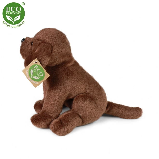 Pluchen labrador hond zittend 20 cm MILIEUVRIENDELIJK