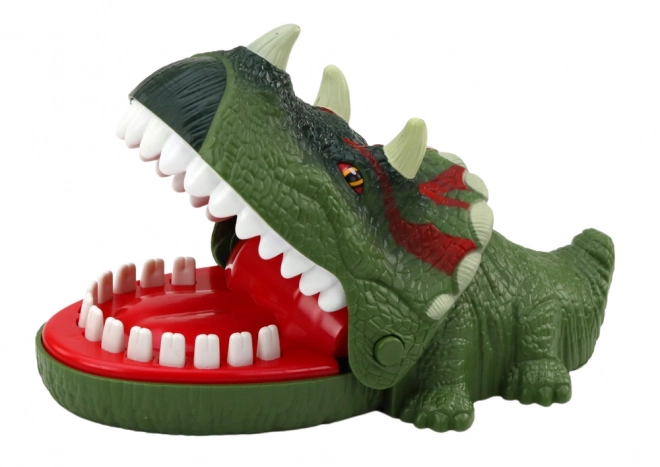 Vaardigheidsspel bijtende dinosaurus Triceratops