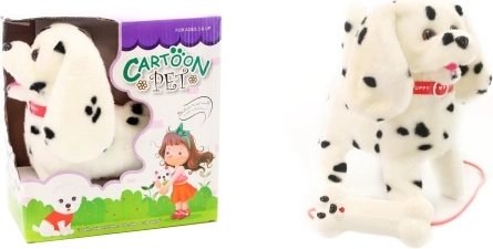 Dalmatiër-hondje met kabel – interactieve speelgoedhond