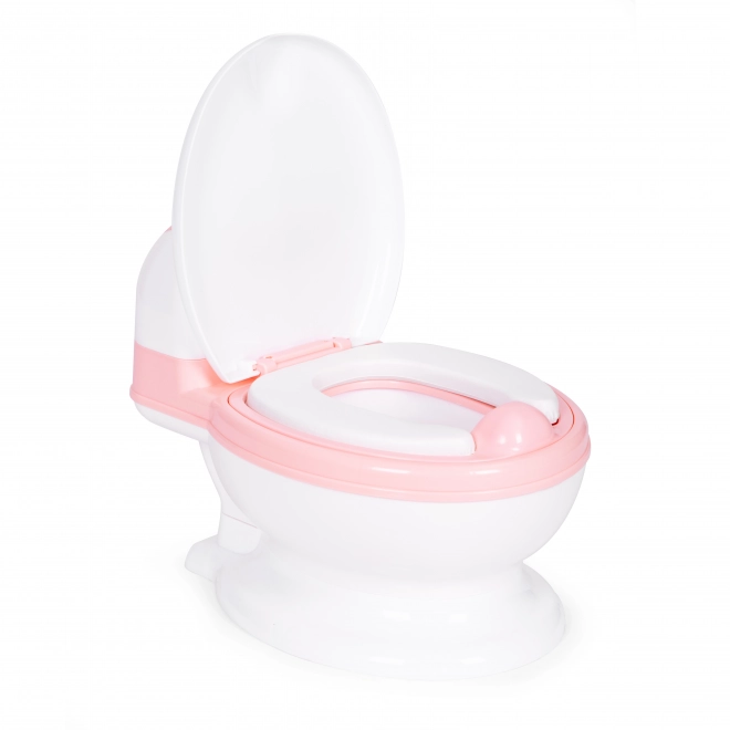 Toiletpot met uitneembare inzet, gesloten kinder wc-bril en borstel ECOTOYS