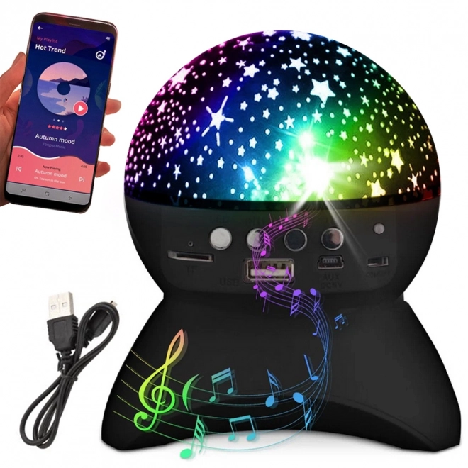 Sterrennacht Projector met LED en Bluetooth Speaker