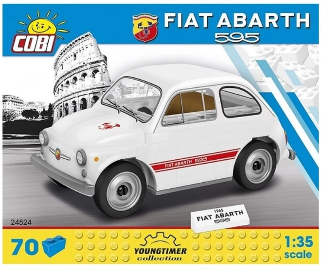 COBI bouwset 1965 FIAT ABARTH 595 1:35