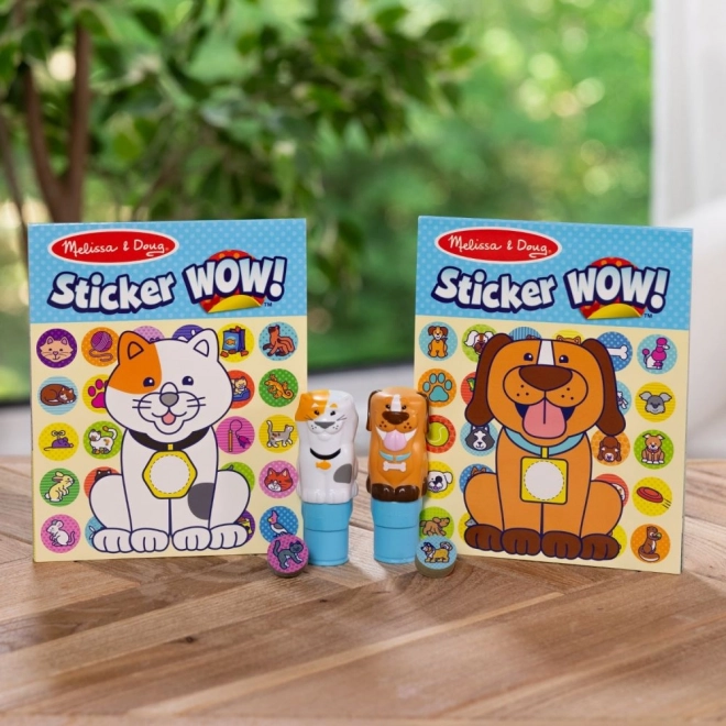 Sticker WOW! Duo-pak met stickers - Hond en Kat (900 stickers)