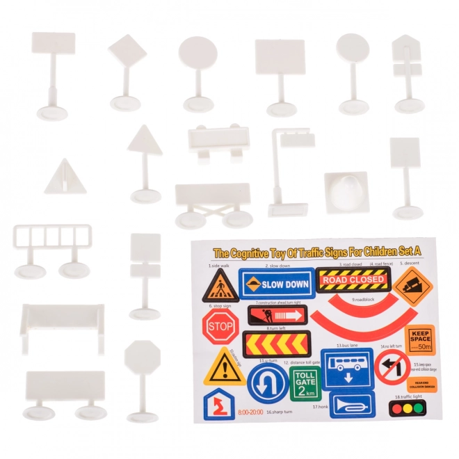 Speelthermomat voor kinderen 130x100 cm - straat