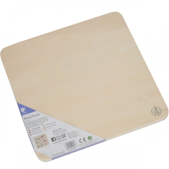 Houten puzzel - Menselijk lichaam