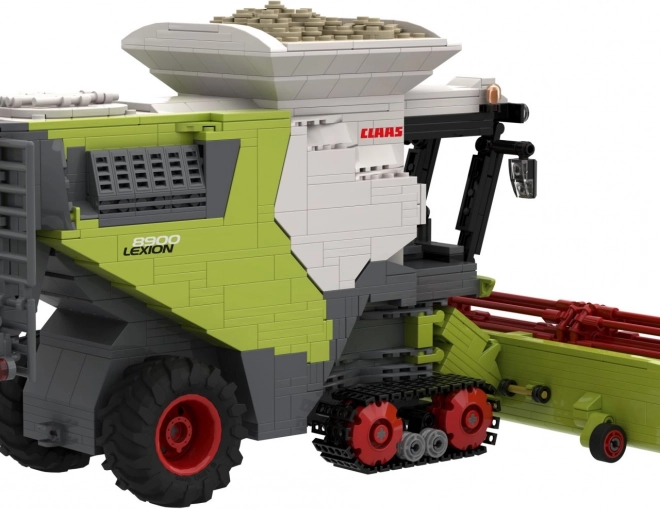 Bouwpakket Brixies Plus Claas Lexion 8900 Terra Trac met aanhanger