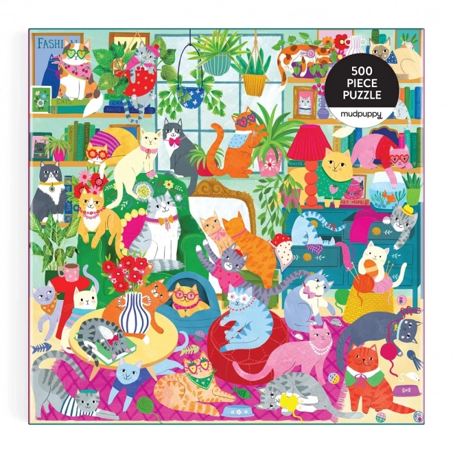 Mudpuppy Familiepuzzel Zaterdagmiddag 500 stukjes