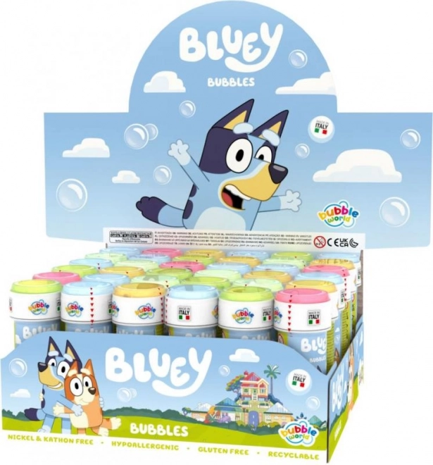 Bellenblaas met Bluey-motief