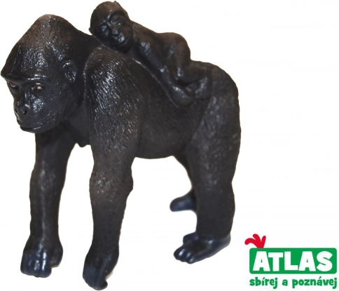Gorilla met jong 7 cm