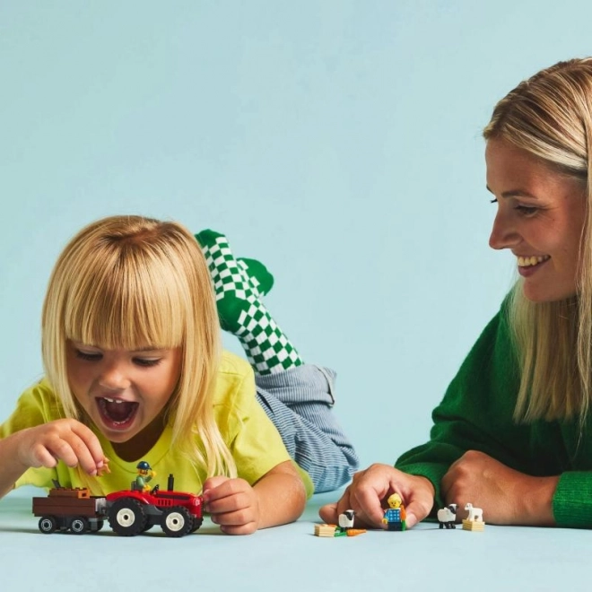 LEGO® City 60461 Rode tractor met aanhanger en schapen