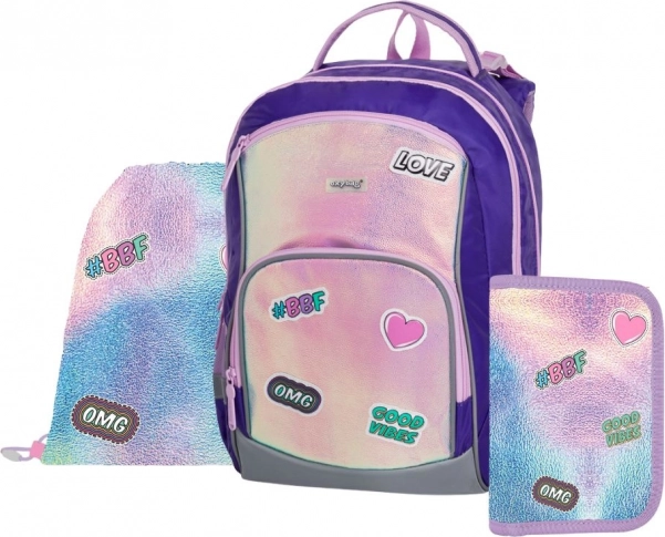 3-delige set Oxy Go Fashion schoolrugzak