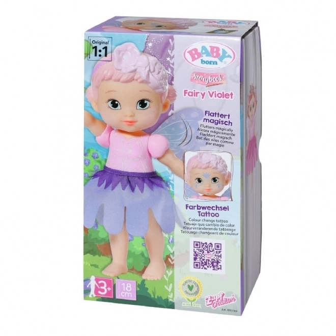 Baby Born Storybook Magische Violette Fee - 18 cm