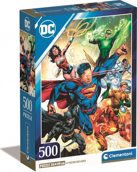 Puzzel 500 stukjes DC Comics