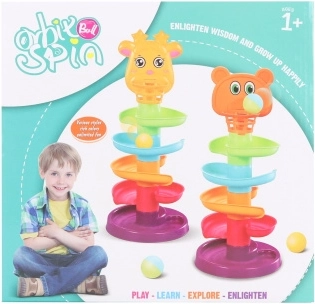 Knikkerbaan giraffe voor de allerkleinsten