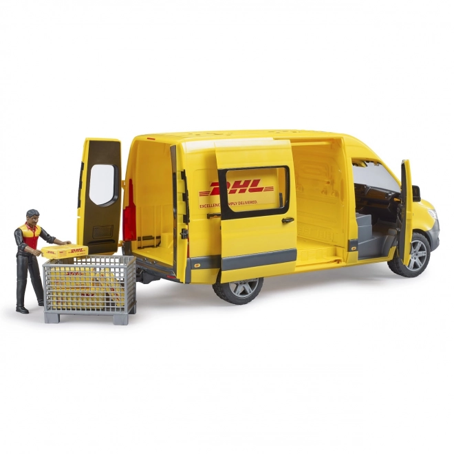 Bruder Mercedes-Benz Sprinter DHL met bestuurder