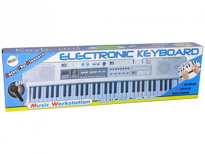 Keyboard met microfoon 61 toetsen