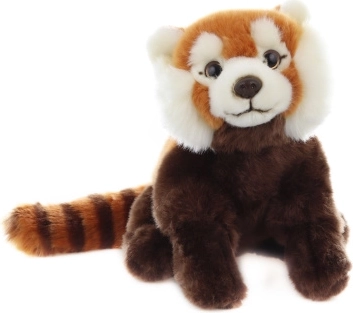 Pluchen rode panda 26 cm