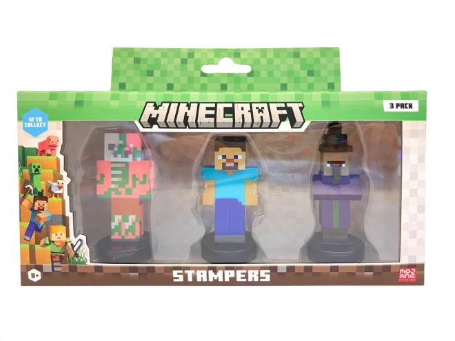 Minecraft stempels 3 pack
