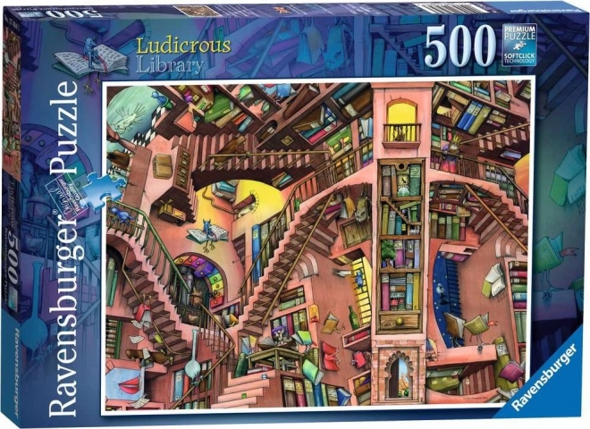 Puzzel Absurd Bibliotheek 500 stukjes