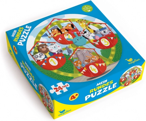 Magellan rond puzzel Dieren op het reuzenrad