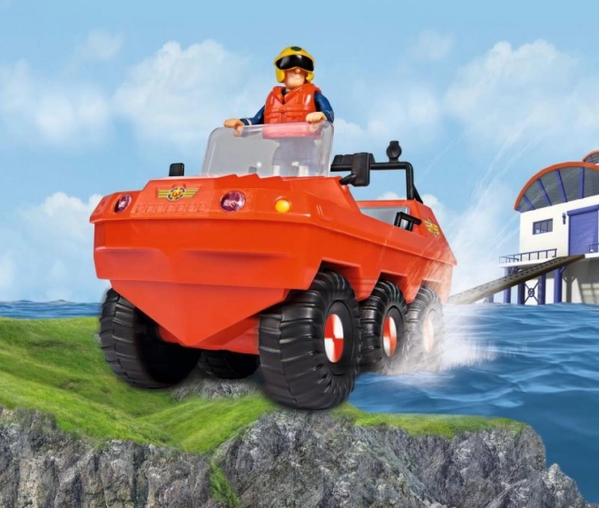 Brandweerman Sam Auto Hydrus met figuur