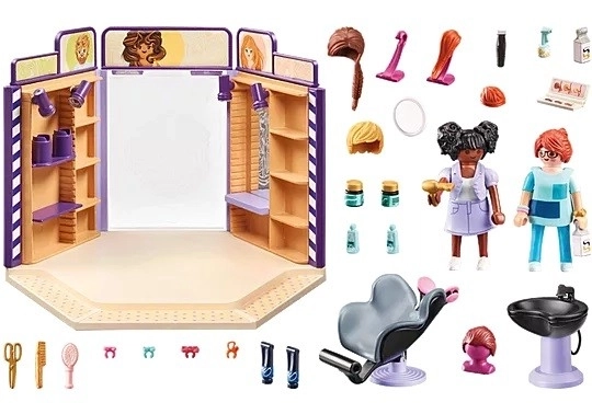 Playmobil salon en kapsalon