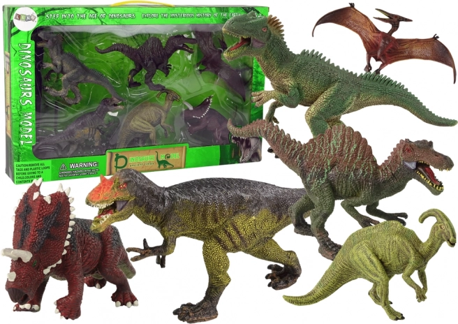 Dinosaursset - 6 stuks grote figuren