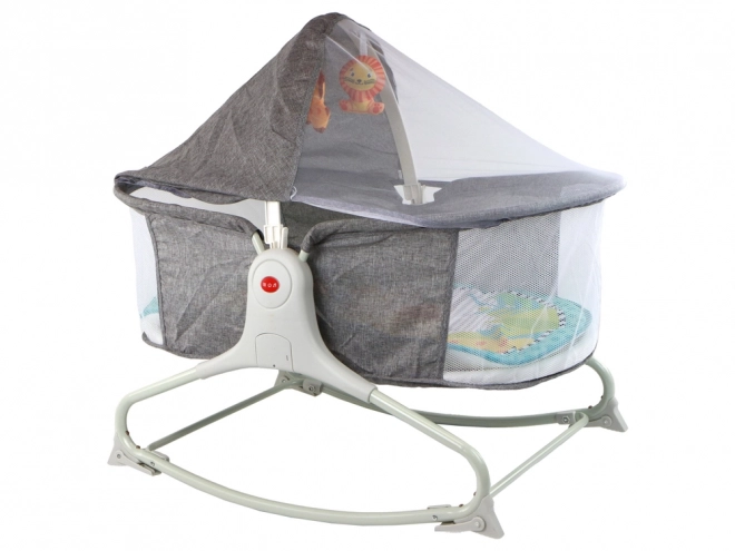 Multifunctionele kinder schommel 2-in-1 grijs