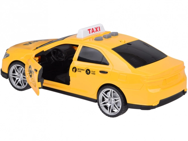 Geluids- en lichtopenende deur van taxi ZA5220