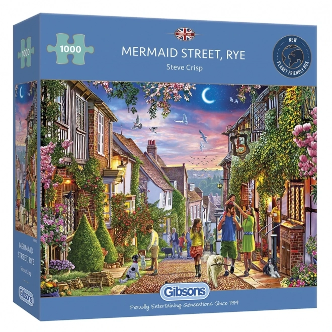 GIBSONS Puzzel Mermaid Street, Rye 1000 stukjes