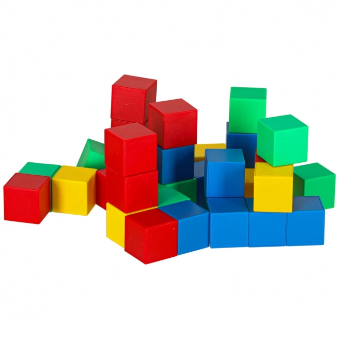 Magnetische bouwstenen - kubusset 64 stuks